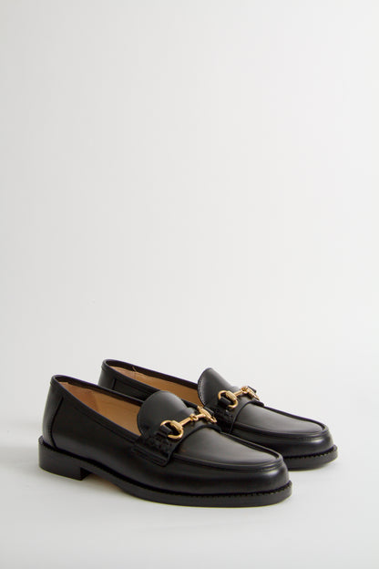 Wally Black Loafers