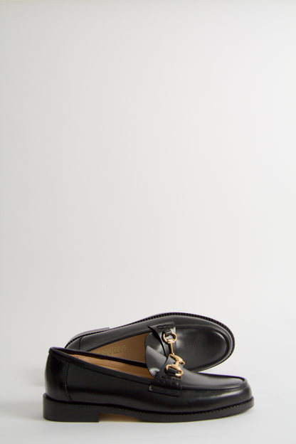 Wally Black Loafers