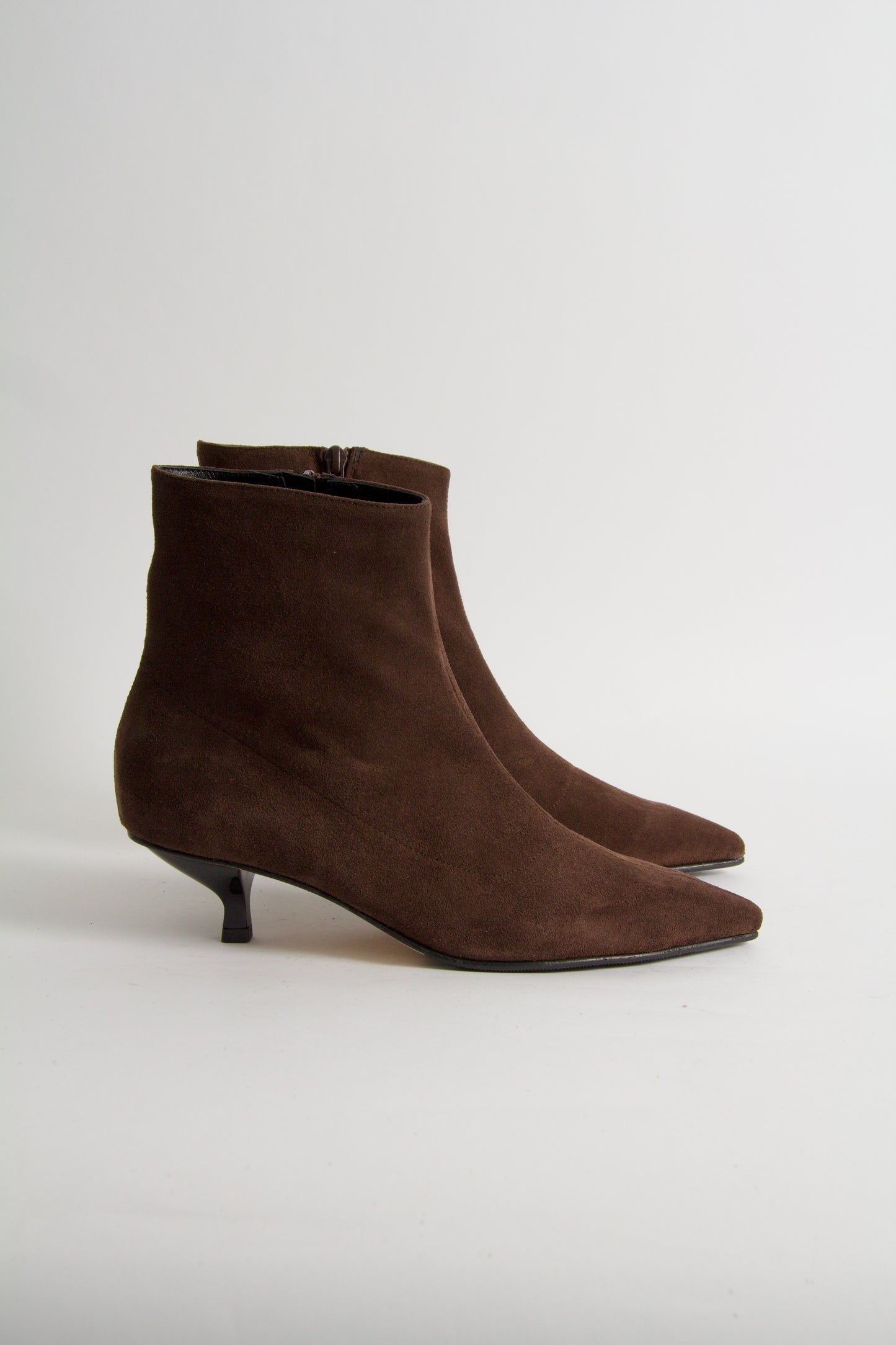 Yolanda Chocolate Suede Boots