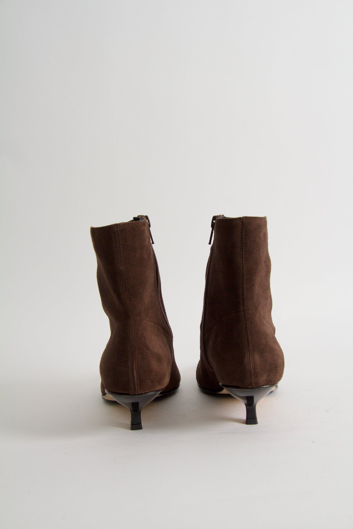Yolanda Chocolate Suede Boots
