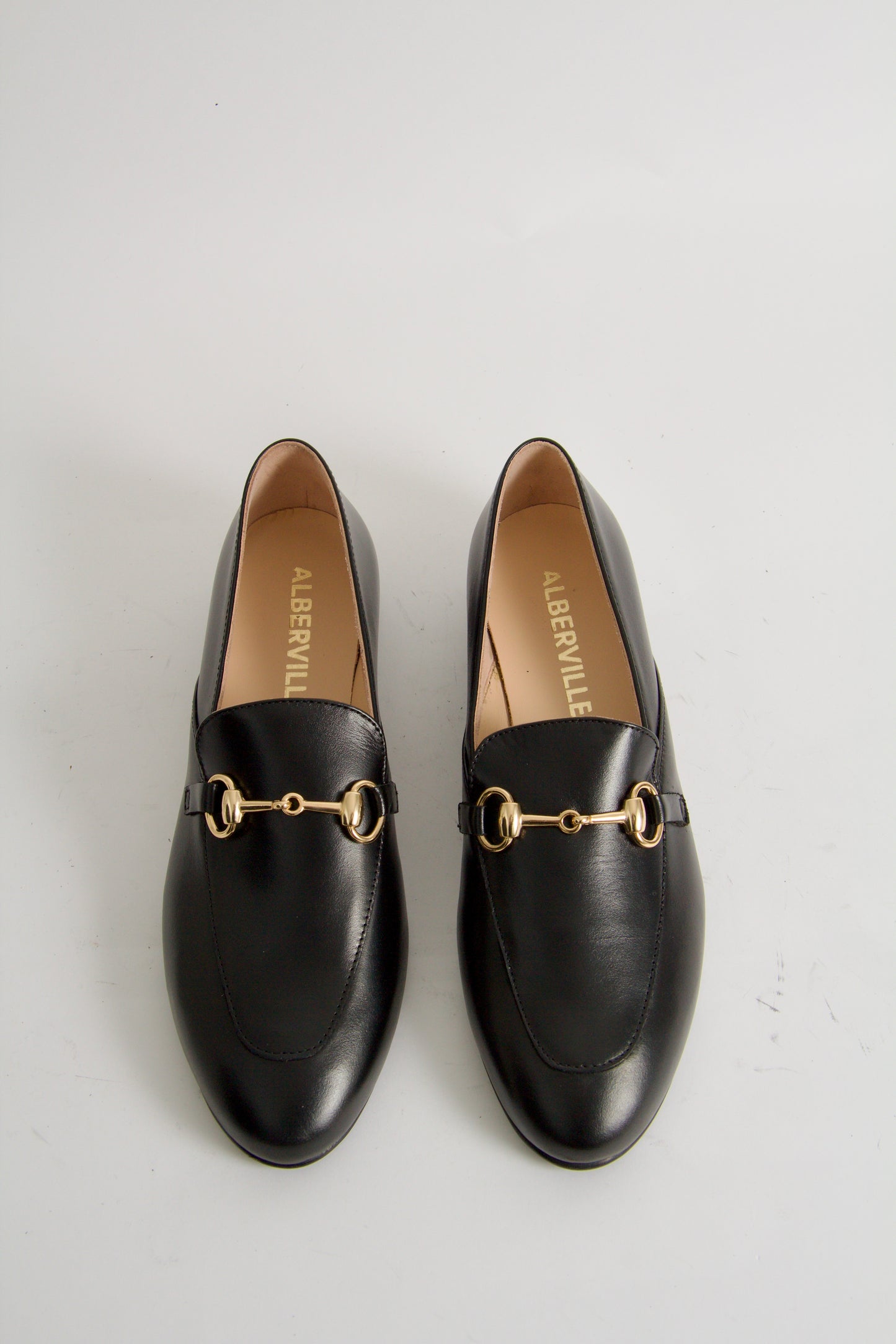 Olympia Black Loafers
