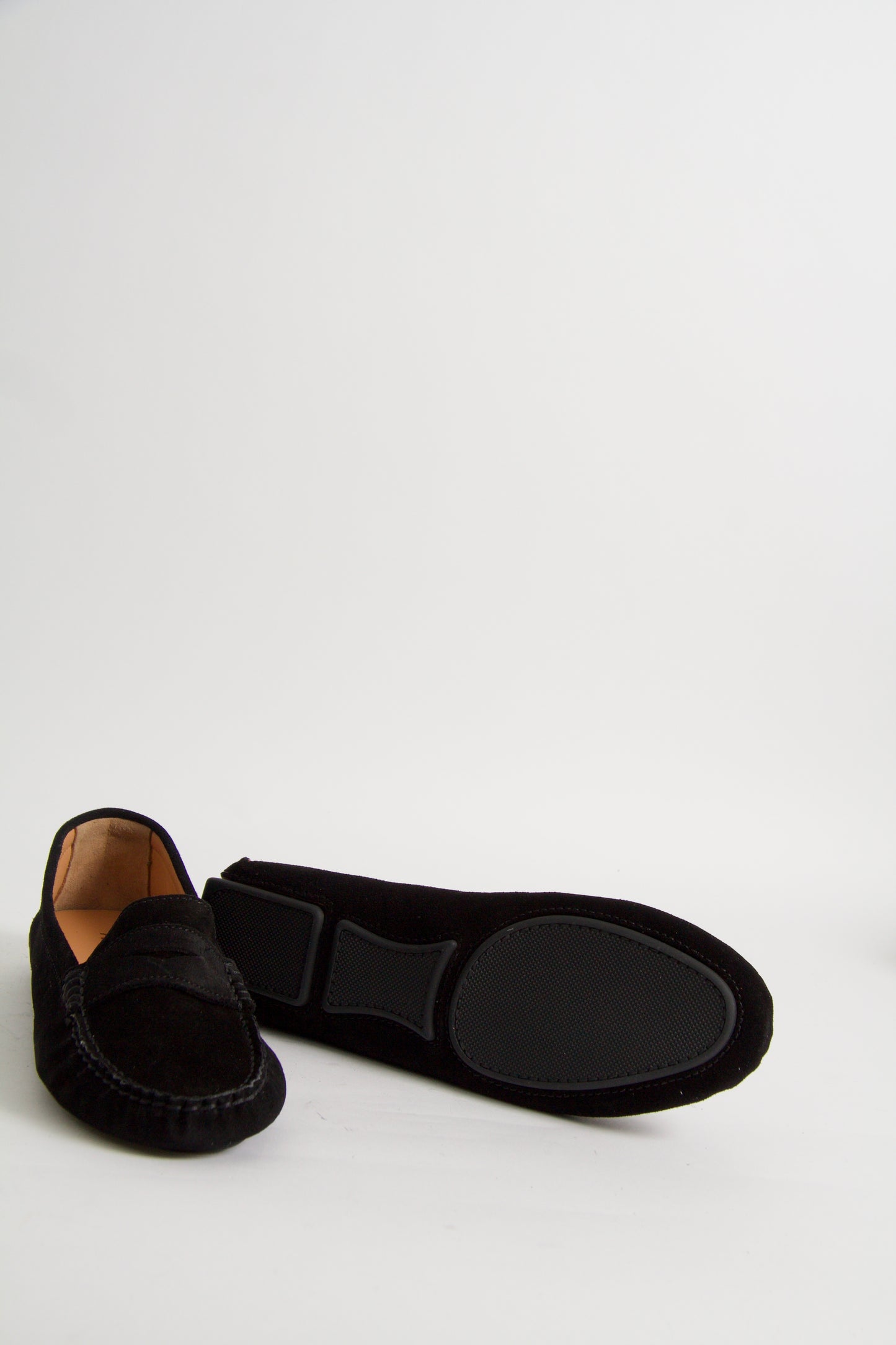Rosemary Black Suede Moccasin