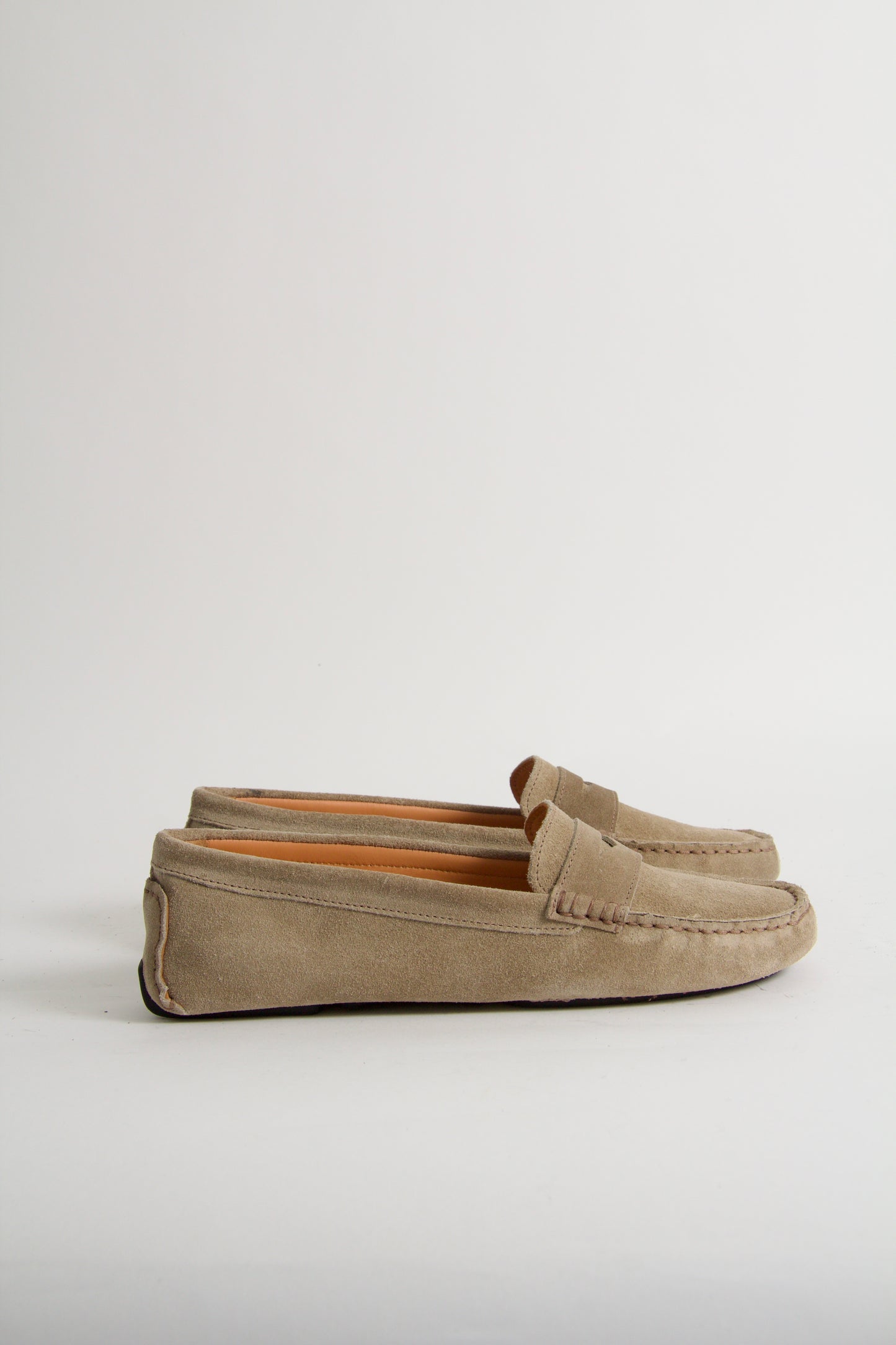 Rosemary Taupe Suede Moccasin