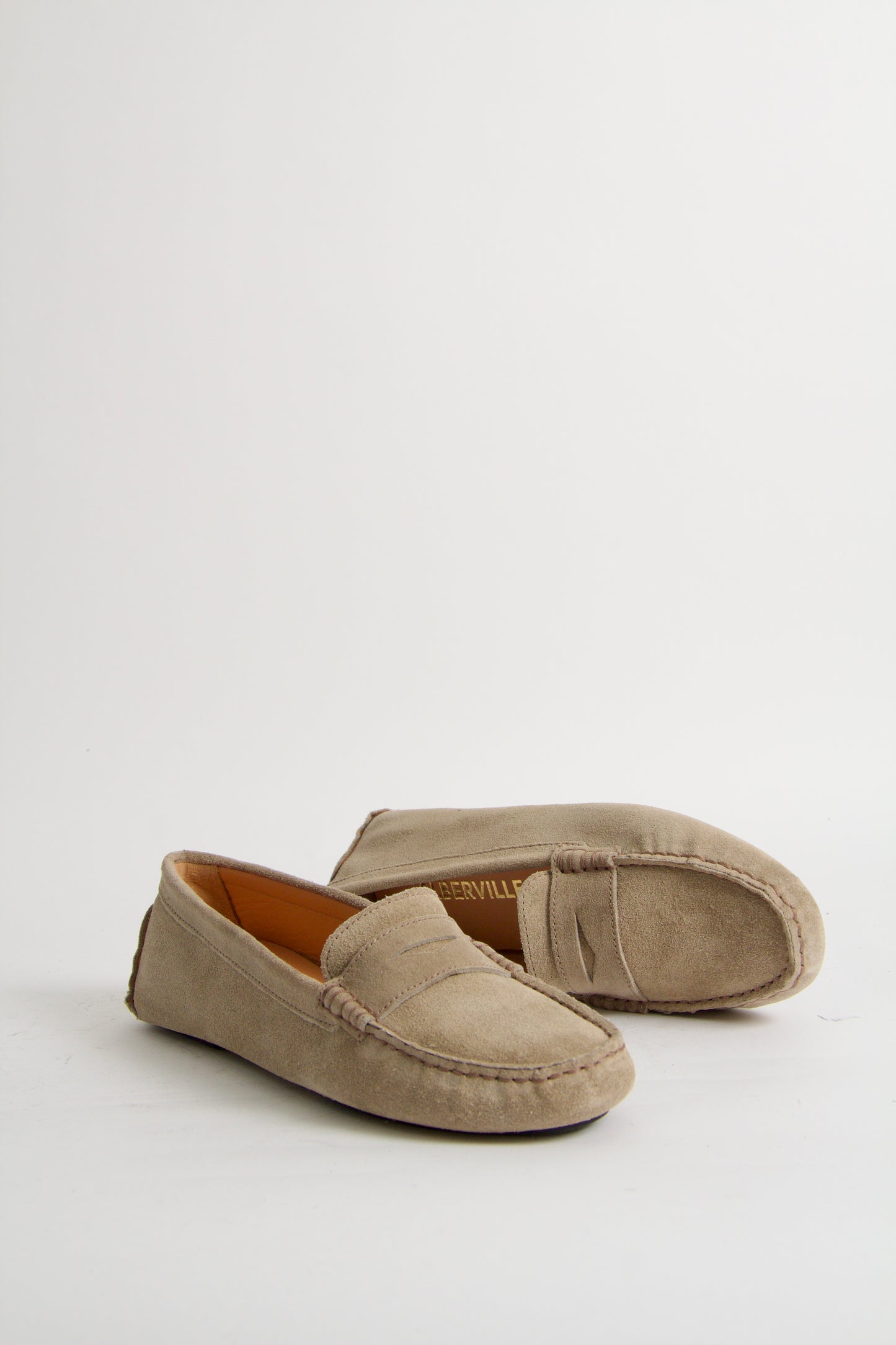 Rosemary Taupe Suede Moccasin