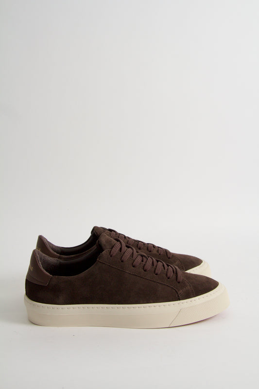 Wille Men's Dark Brown Suede Sneakers