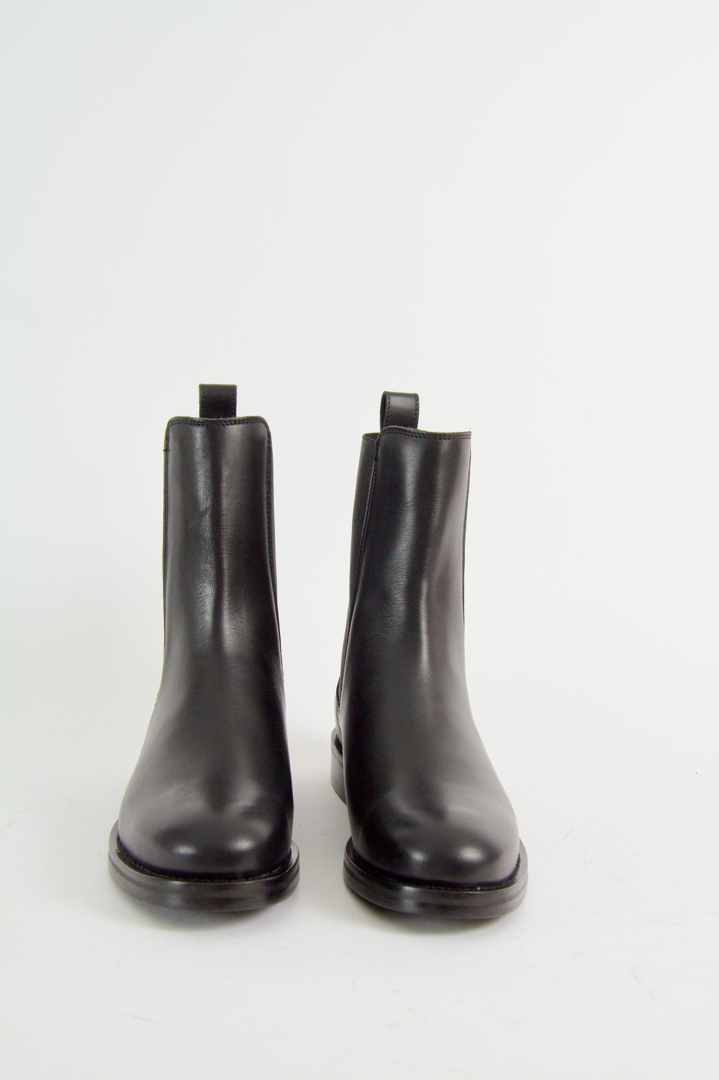 Winslow Black Leather Boots