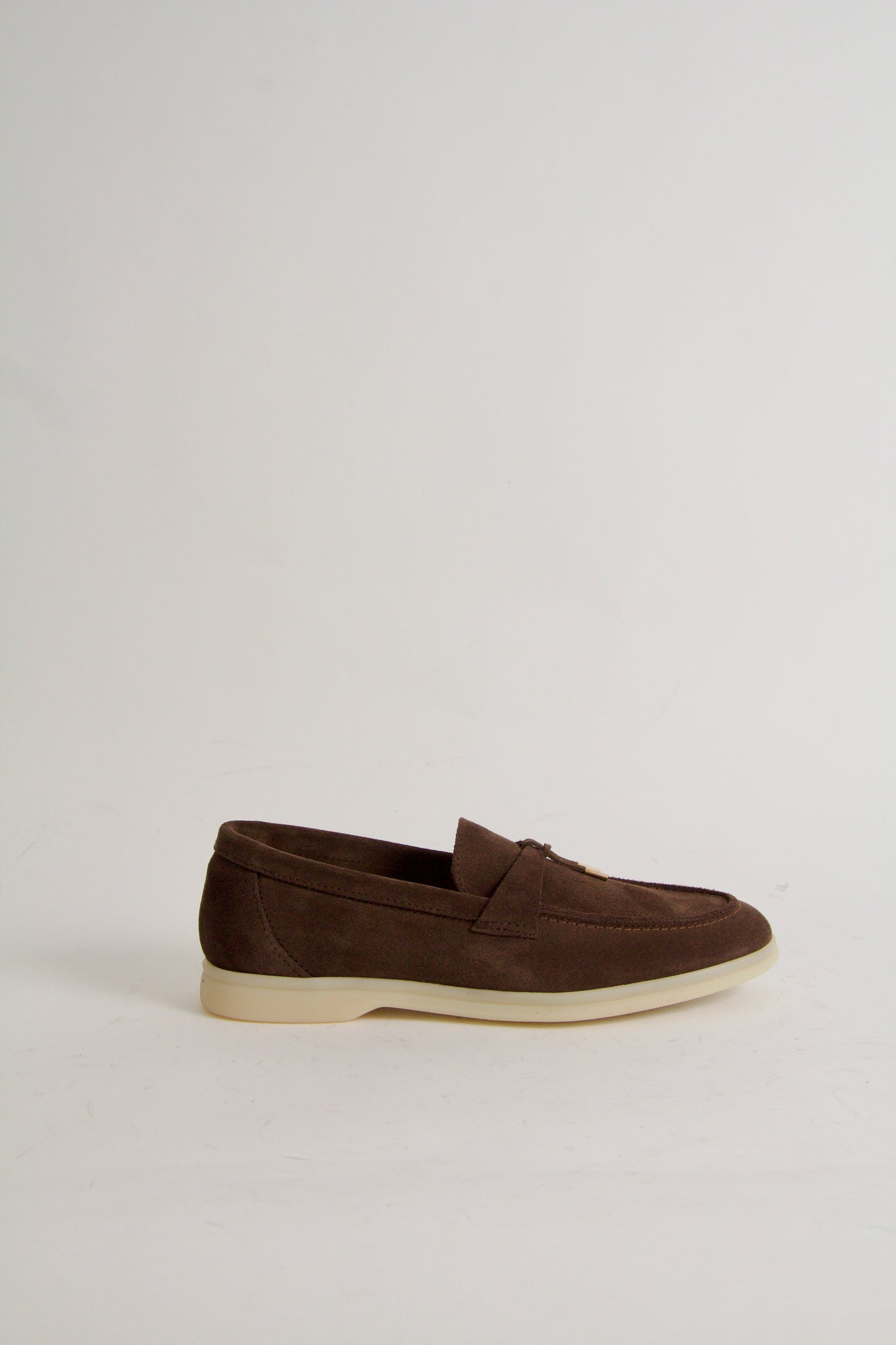 Vinnie Coffe Brown Suede Loafers