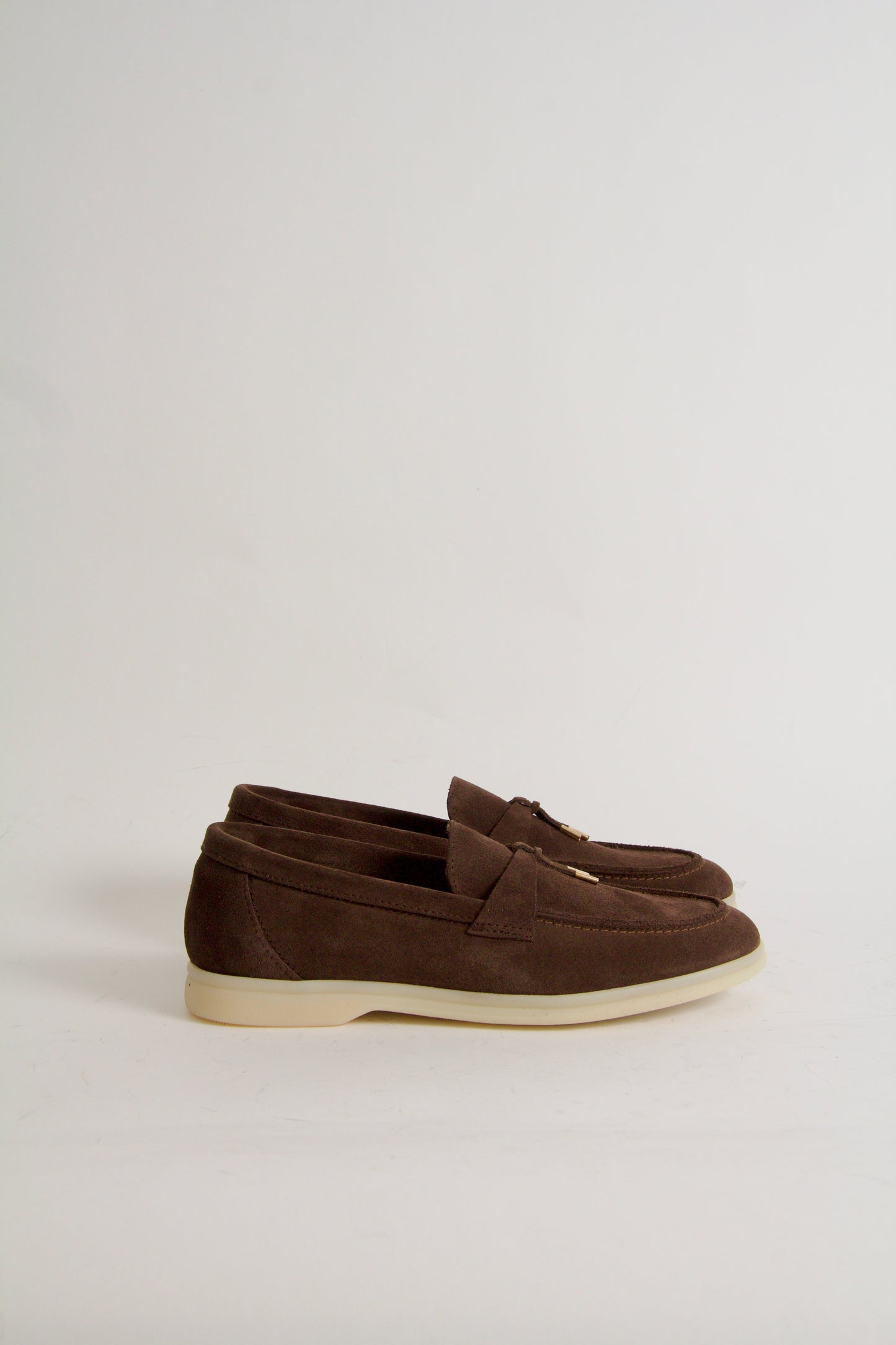 Vinnie Coffe Brown Suede Loafers