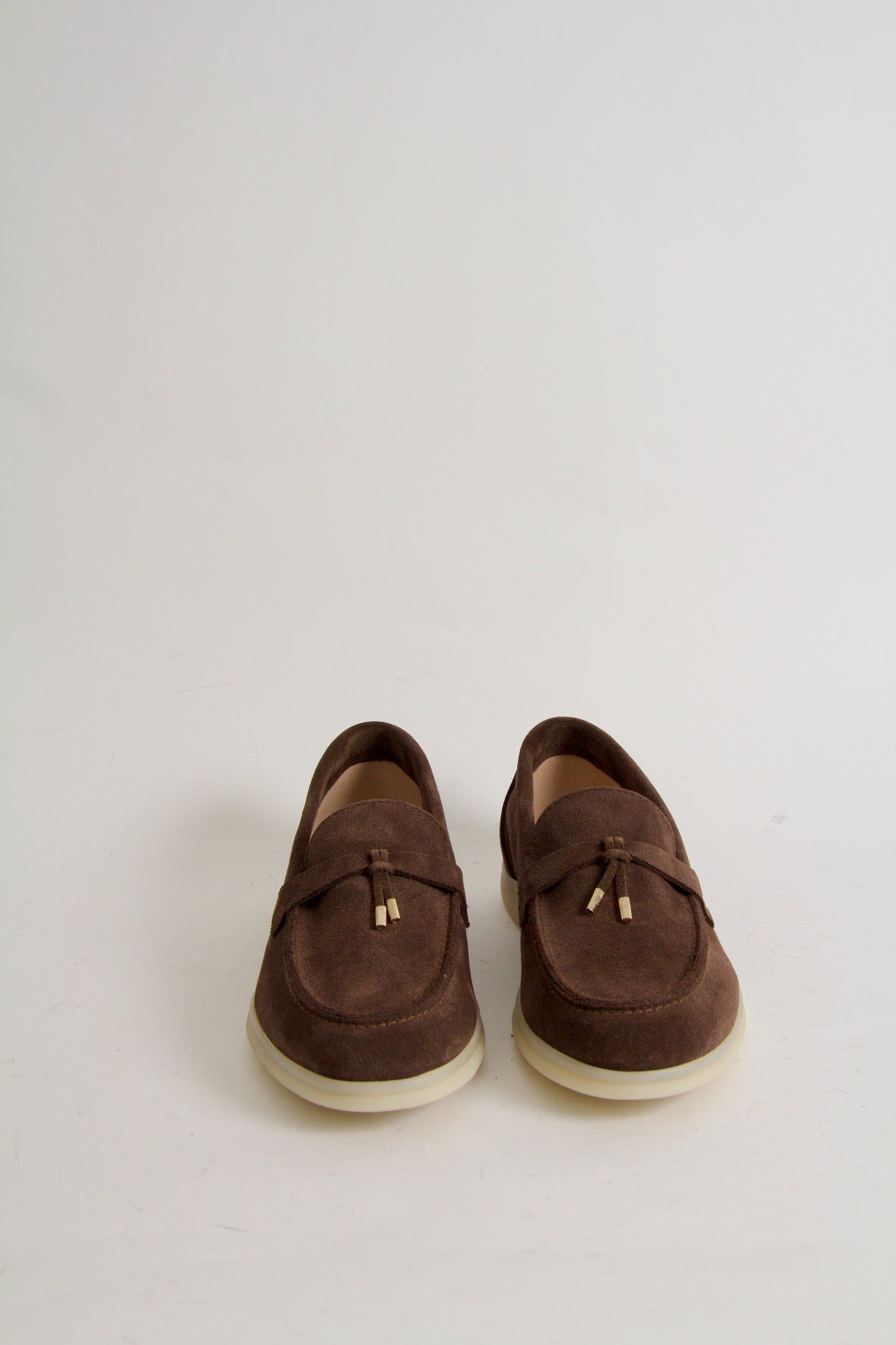 Vinnie Coffe Brown Suede Loafers