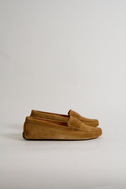 Rosemary Whisky Brown Suede Moccasin