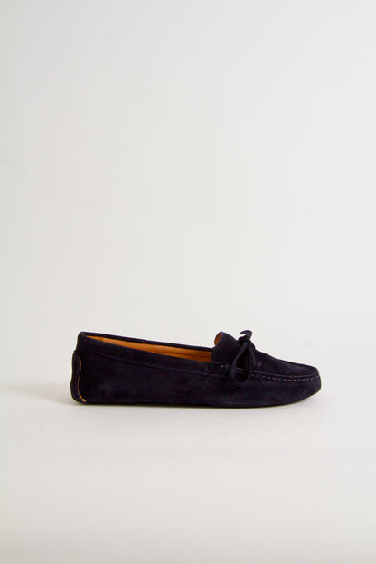 Rosalie Navy Suede Moccasin