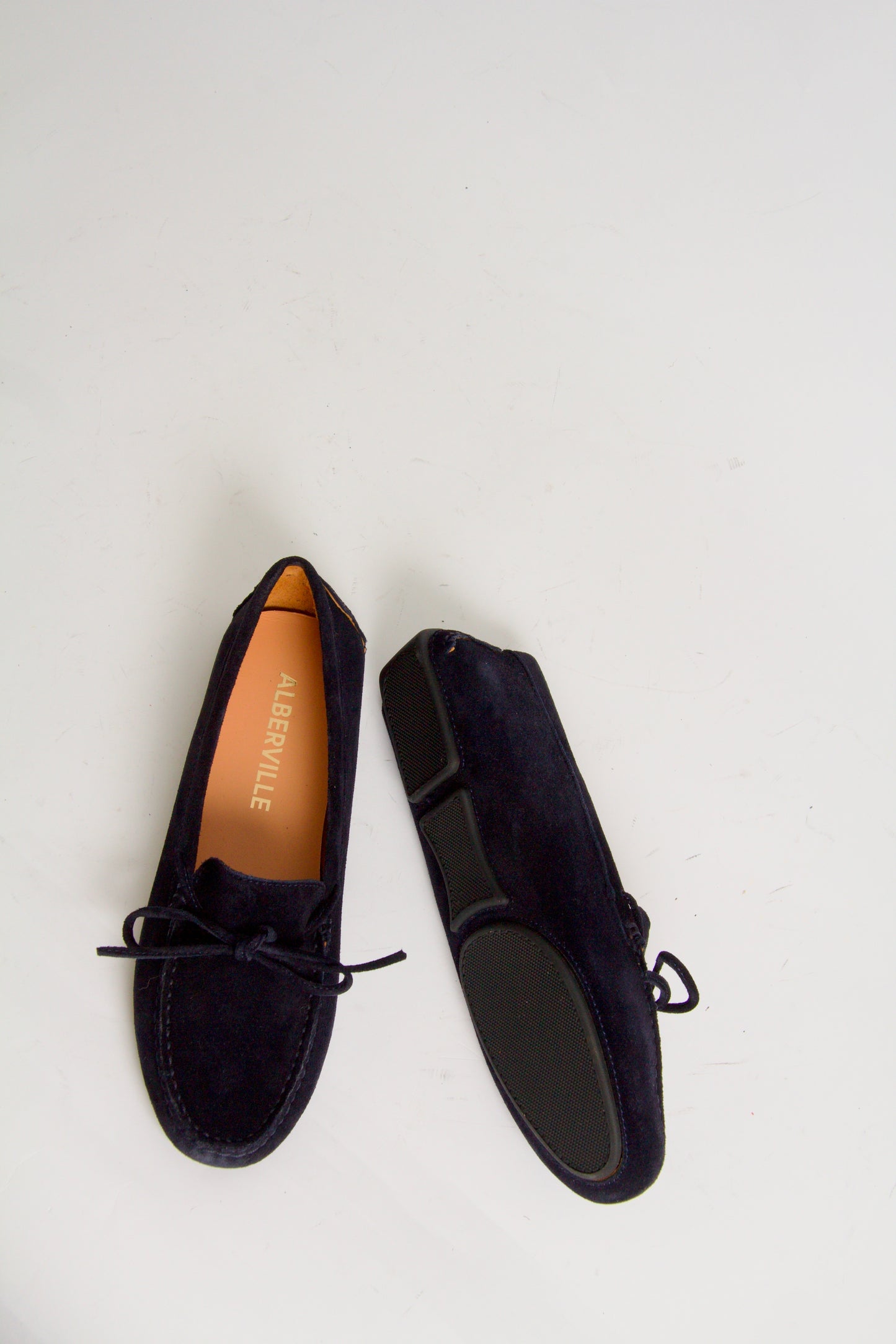 Rosalie Navy Suede Moccasin