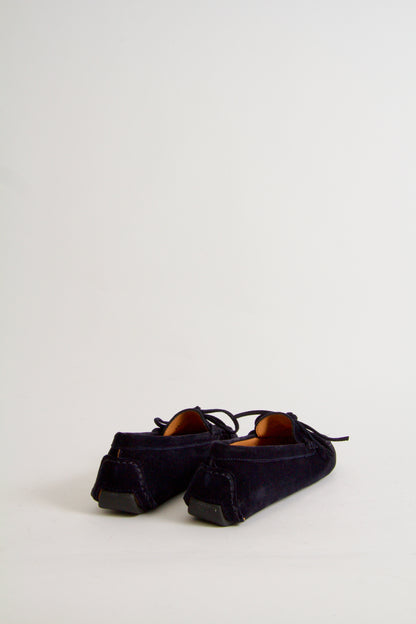 Rosalie Navy Suede Moccasin
