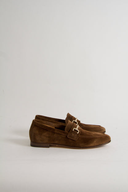 Yasna Loafers i Brun Mocka