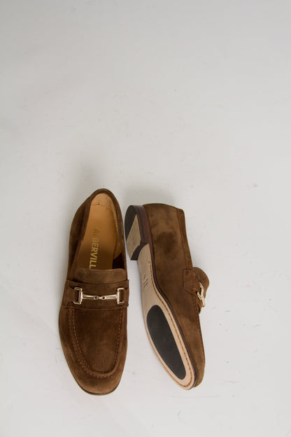 Yasna Loafers i Brun Mocka