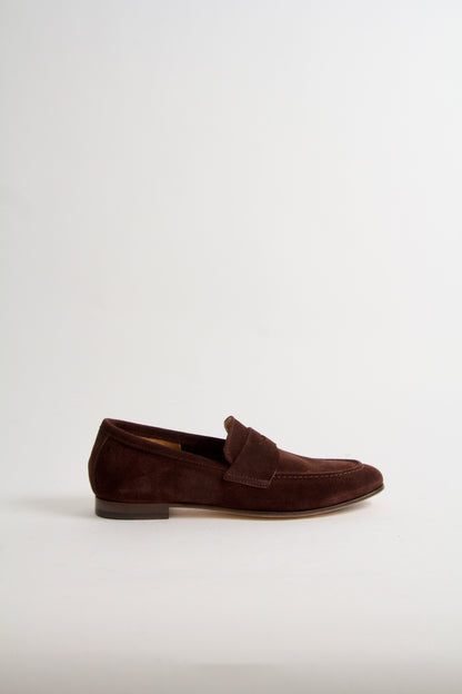 Yeliz Mahogany Brown Loafers