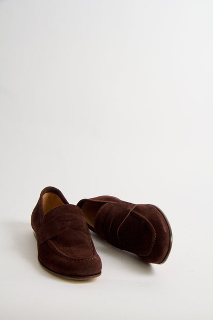 Yeliz Mahogany Brown Loafers