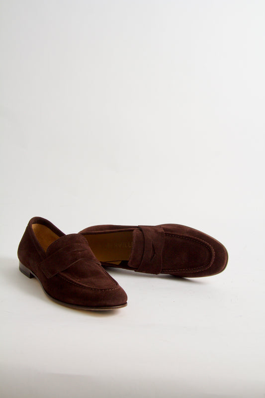 Yeliz Mahogany Brown Loafers