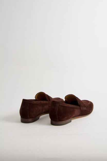 Yeliz Mahogany Brown Loafers