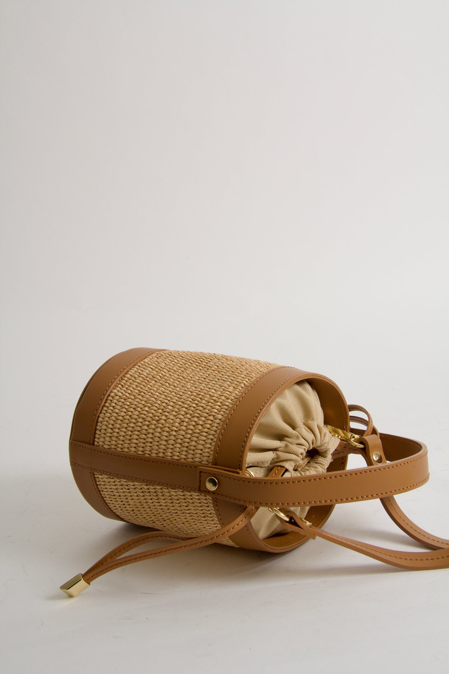 Coco Sac Natur + Cuoio Handväska