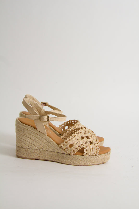 Viveca Natural Wedge Espadrilles