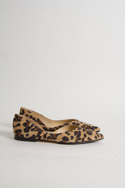 Tabitha Leo Suede Ballerina Shoes