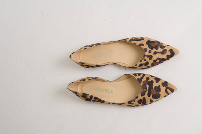 Tabitha Leo Suede Ballerina Shoes