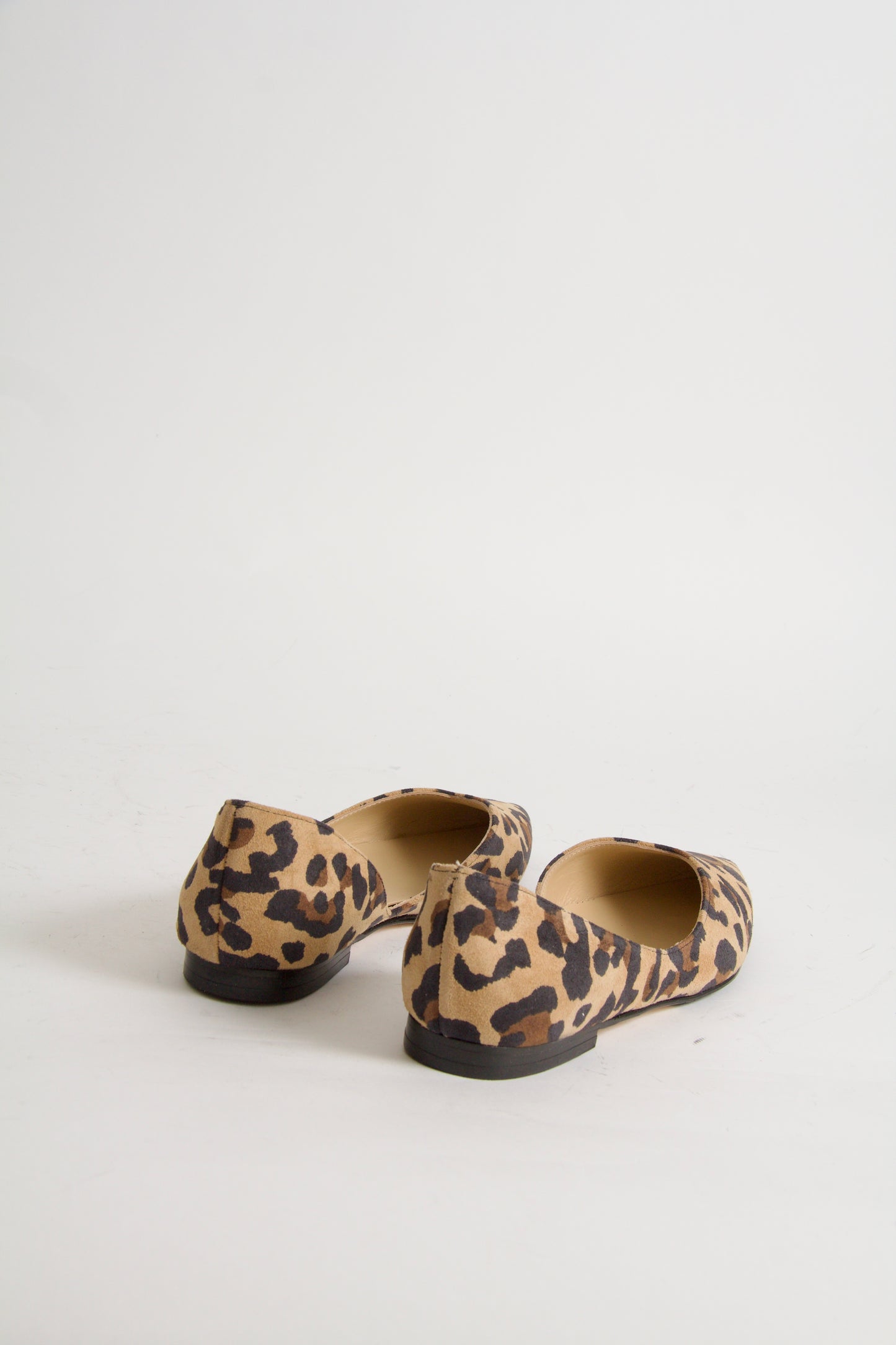 Tabitha Leo Suede Ballerina Shoes
