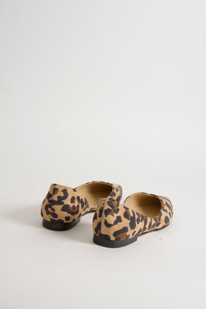 Tabitha Leo Suede Ballerina Shoes