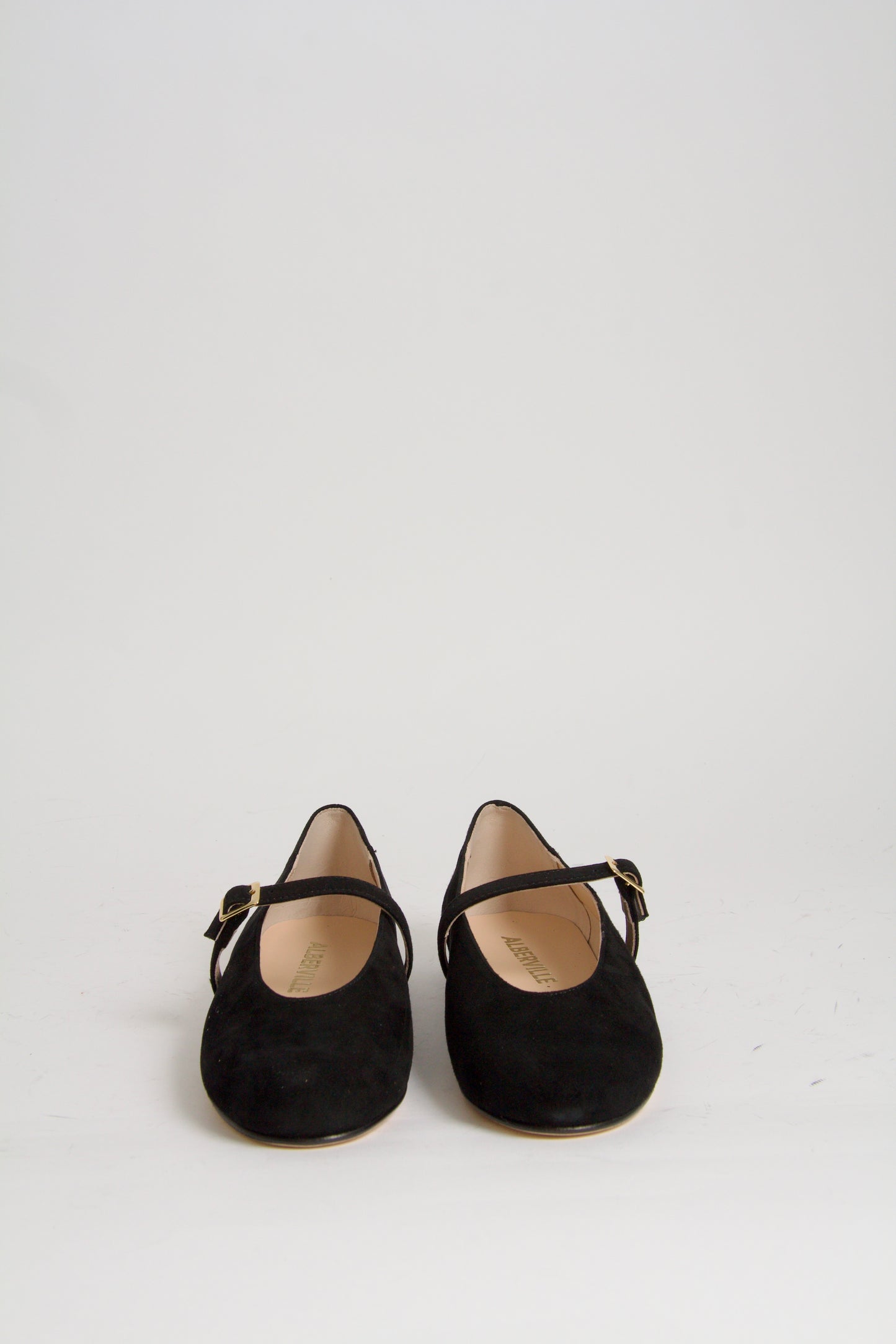 Wanda Black Suede Shoes