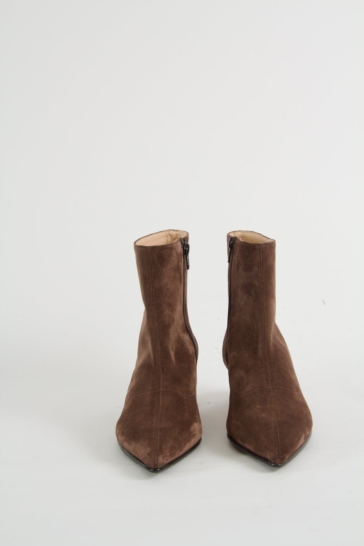 Zabina Chocolate Suede Boots