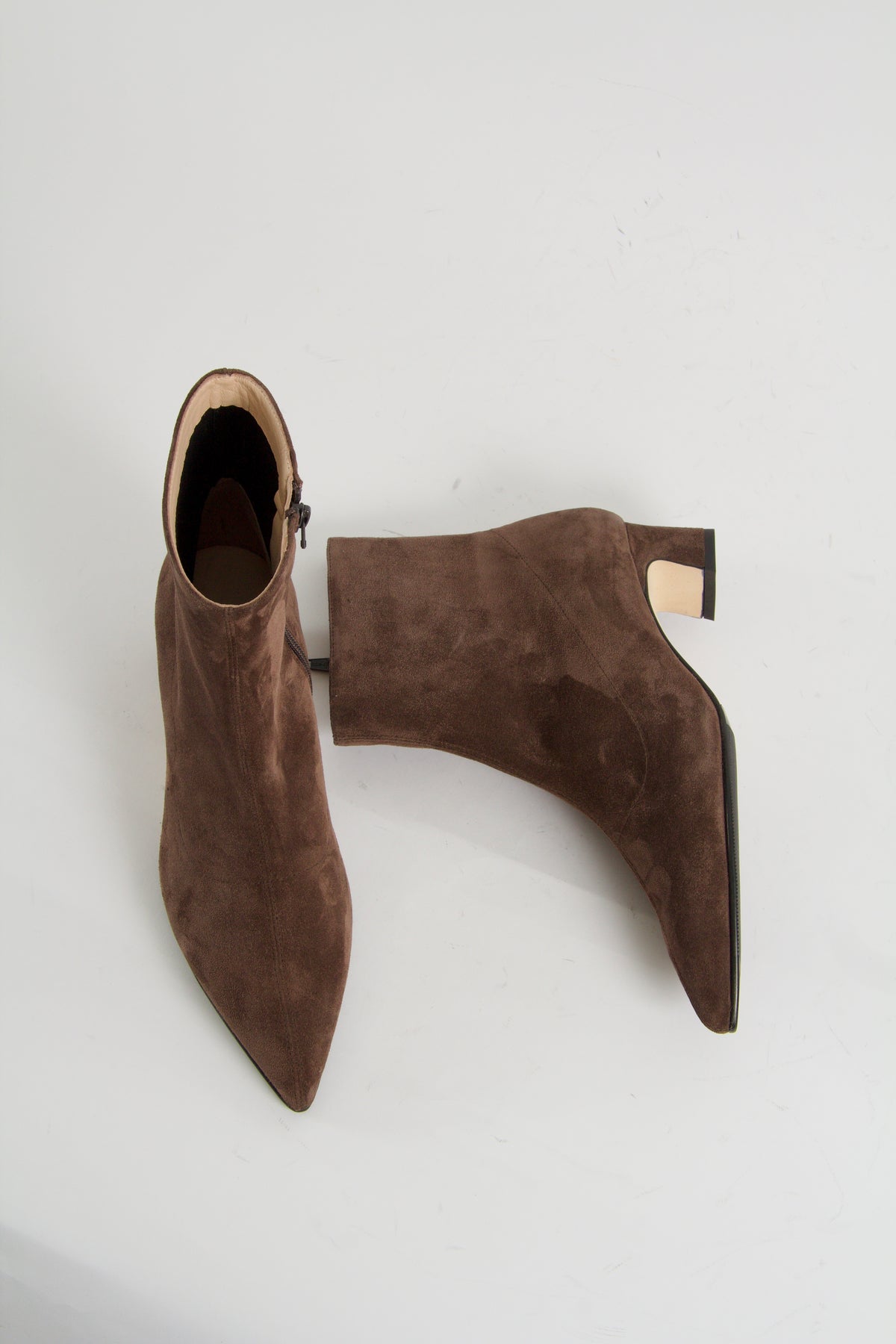 Zabina Chocolate Suede Boots