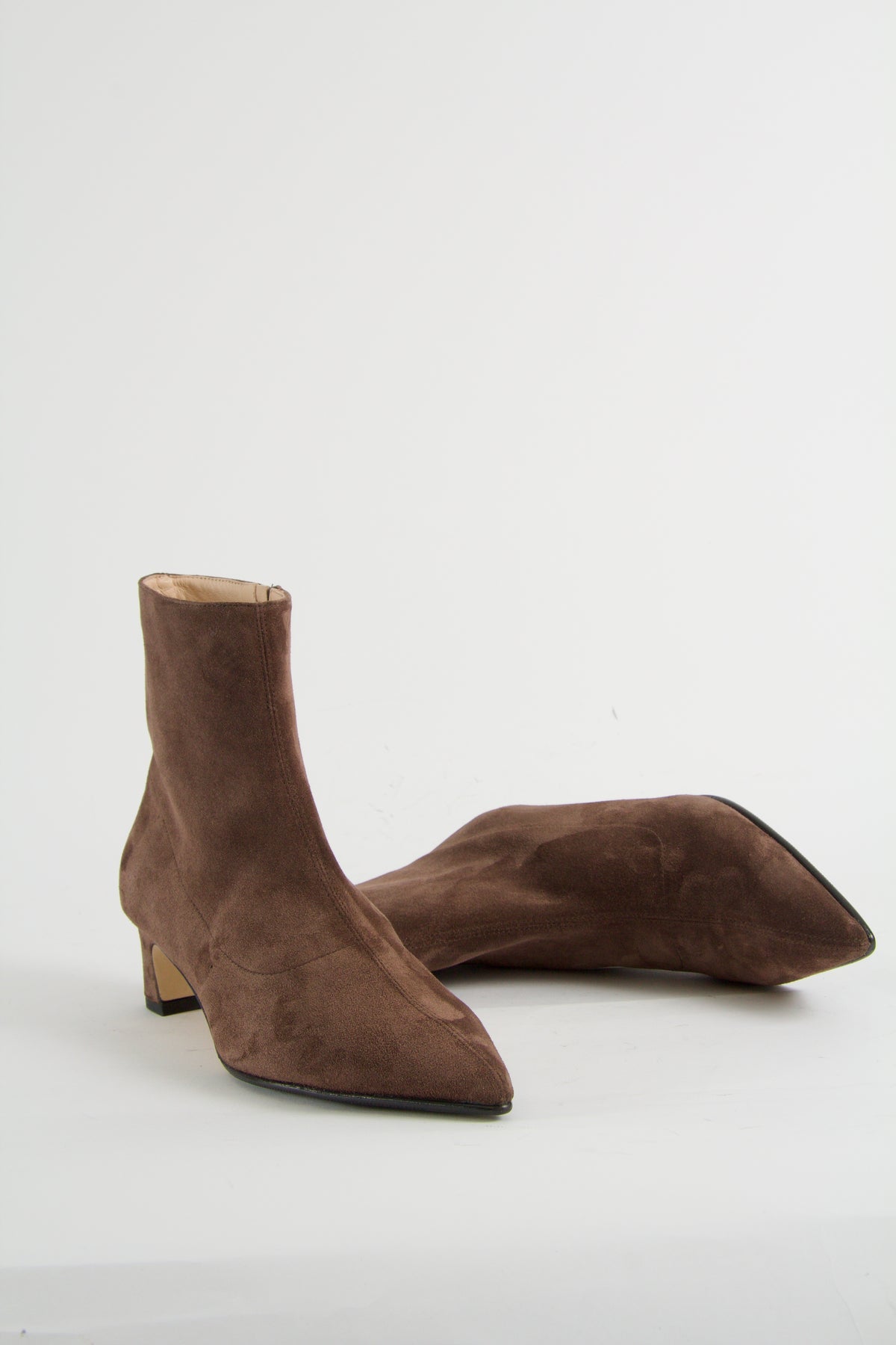 Zabina Chocolate Suede Boots