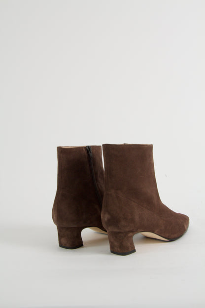 Zabina Chocolate Suede Boots
