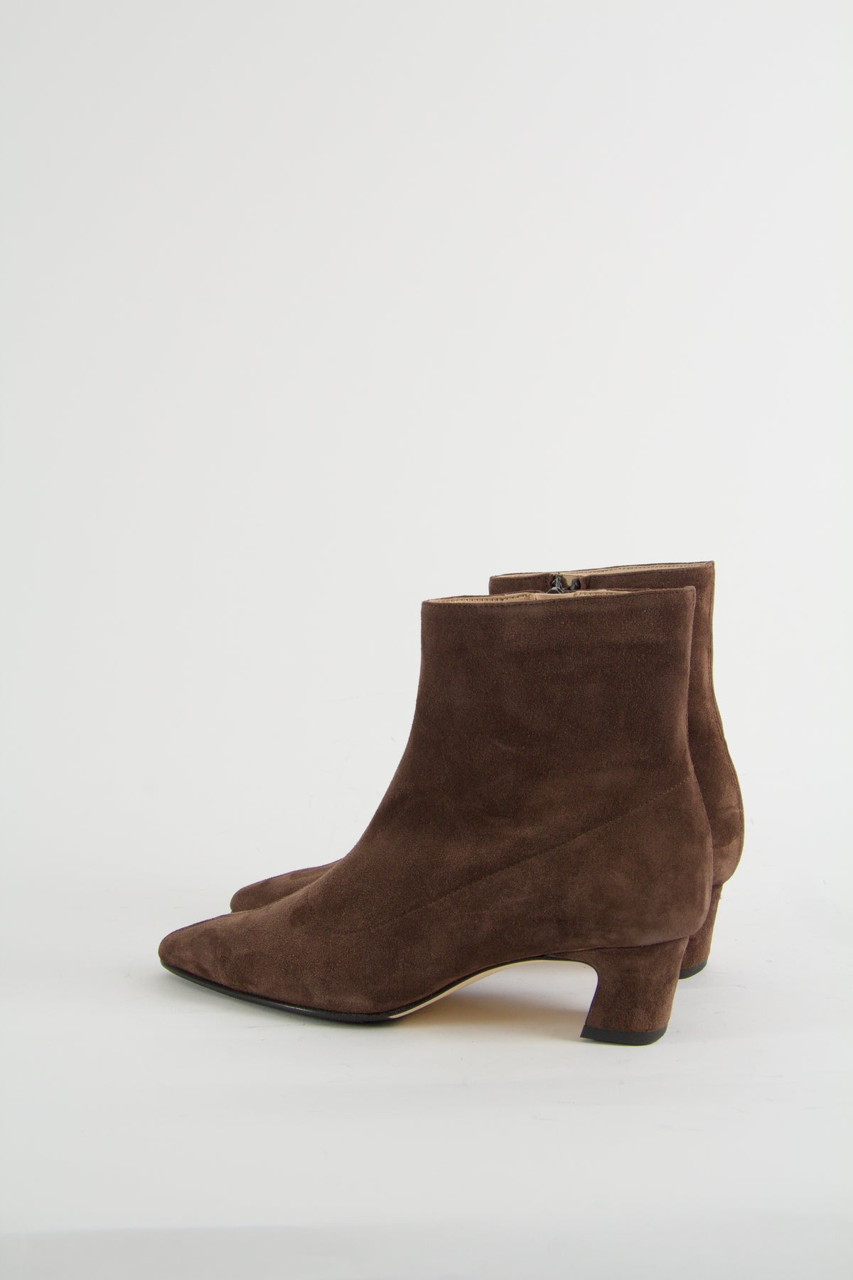 Zabina Chocolate Suede Boots