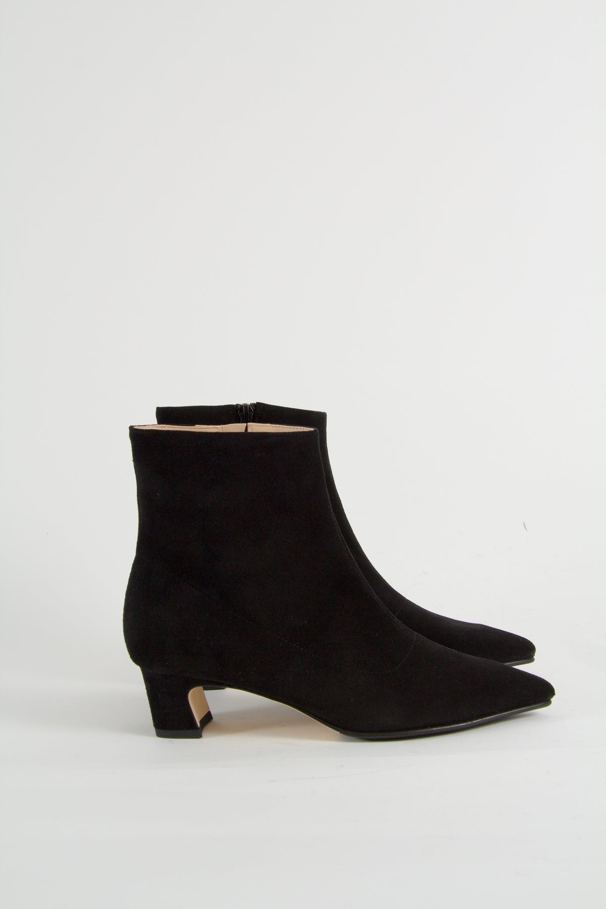 Zabina Black Suede Boots