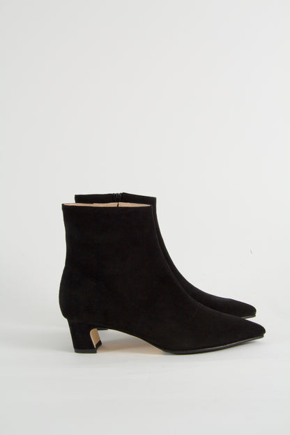 Zabina Black Suede Boots