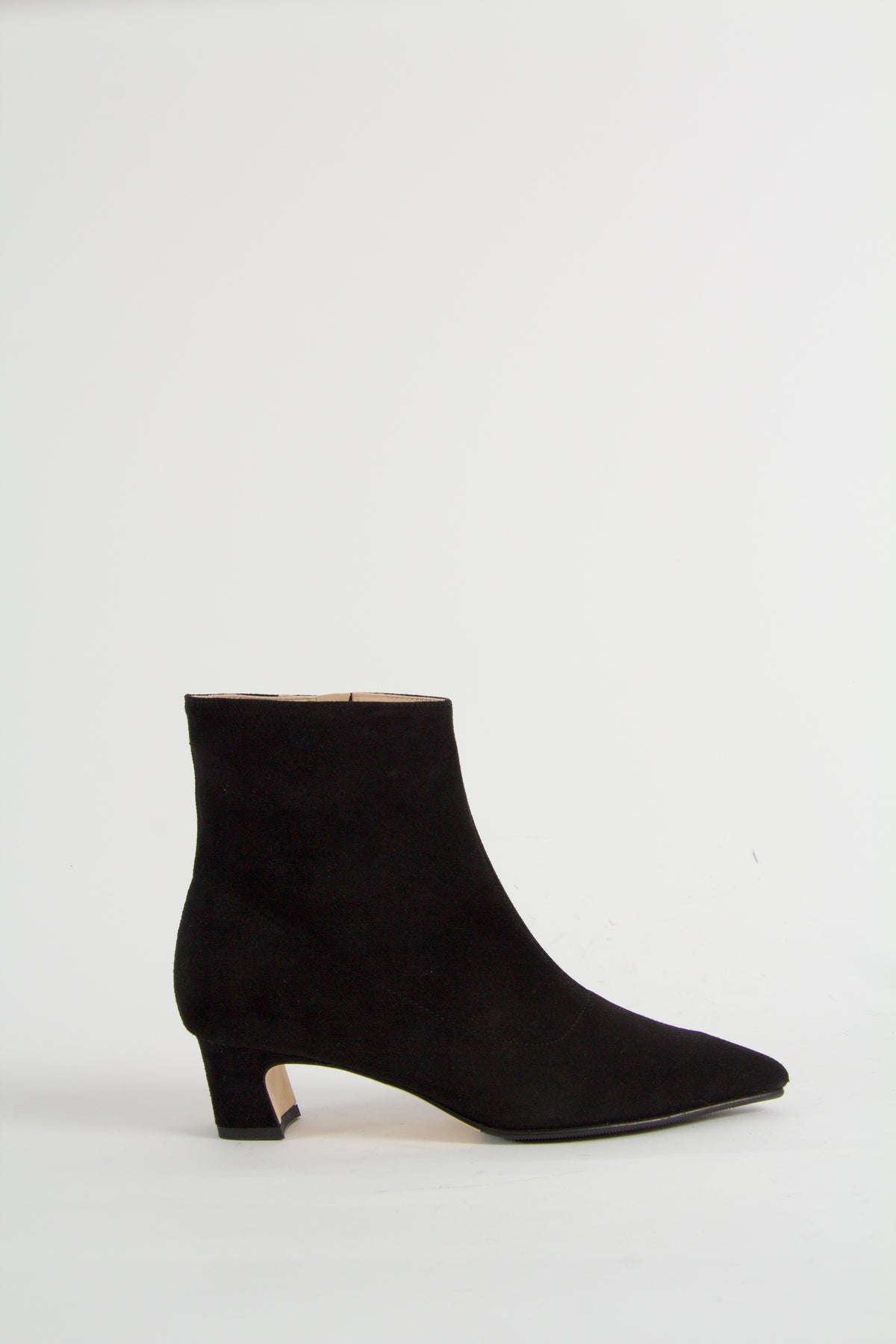 Zabina Black Suede Boots
