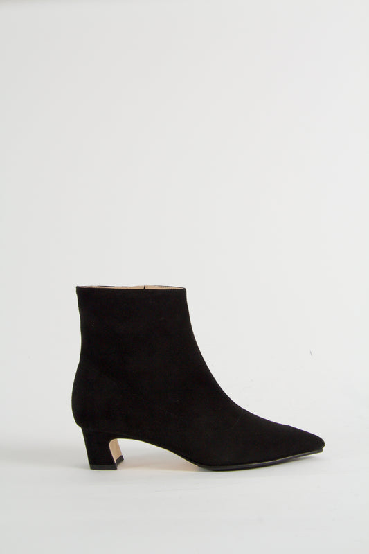Zabina Black Suede Boots