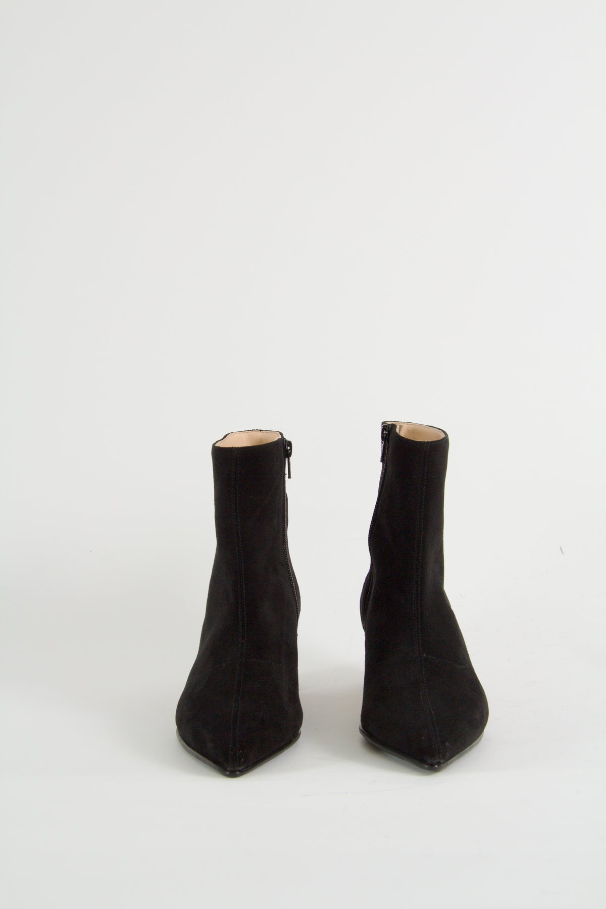 Zabina Black Suede Boots
