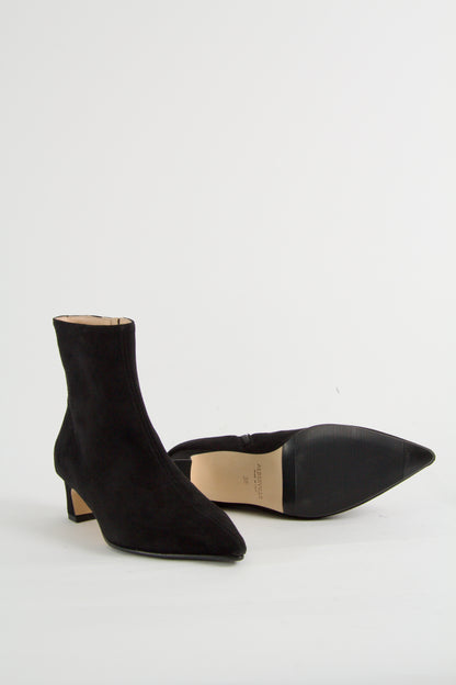 Zabina Black Suede Boots