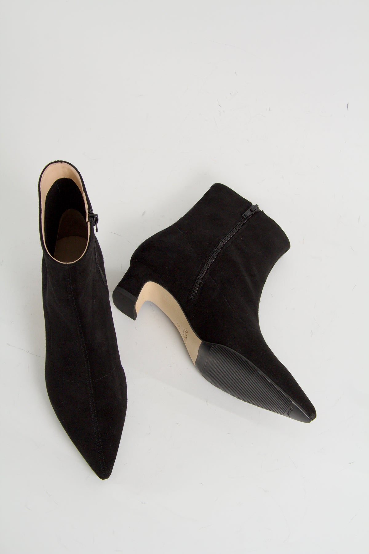 Zabina Black Suede Boots