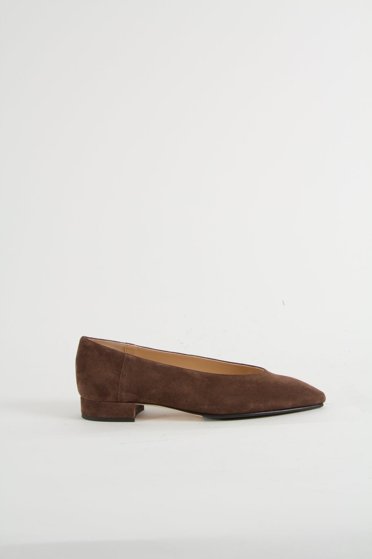 Zia Chocolate Flat Pumps