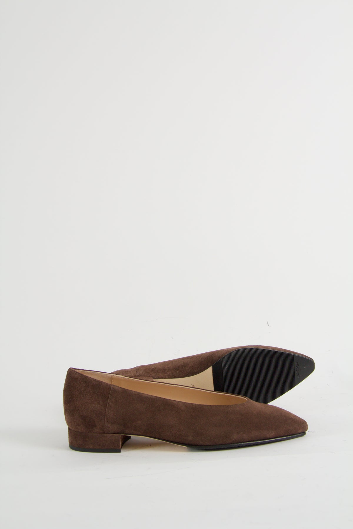 Zia Chocolate Flat Pumps