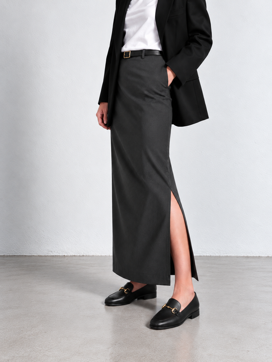 Olympia Black Loafers