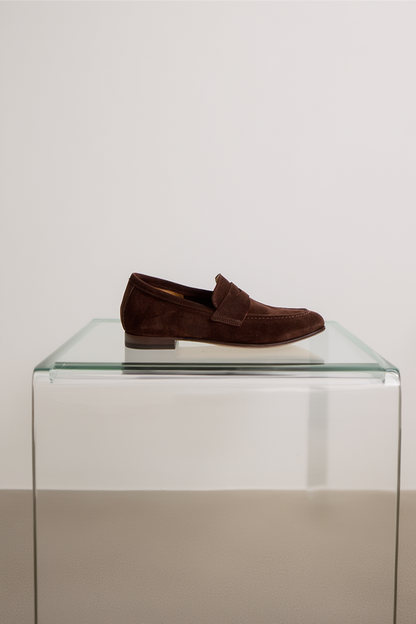 Yeliz Mahogany Brown Loafers