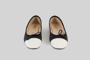 Marion Svart-Offwhite Ballerina