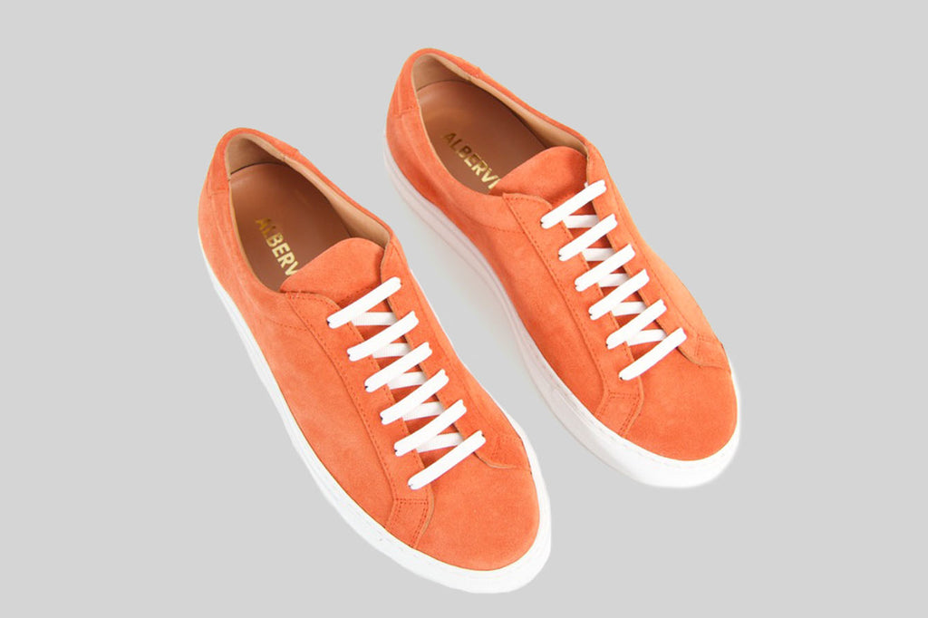 Richard Men's Orange Sneakers