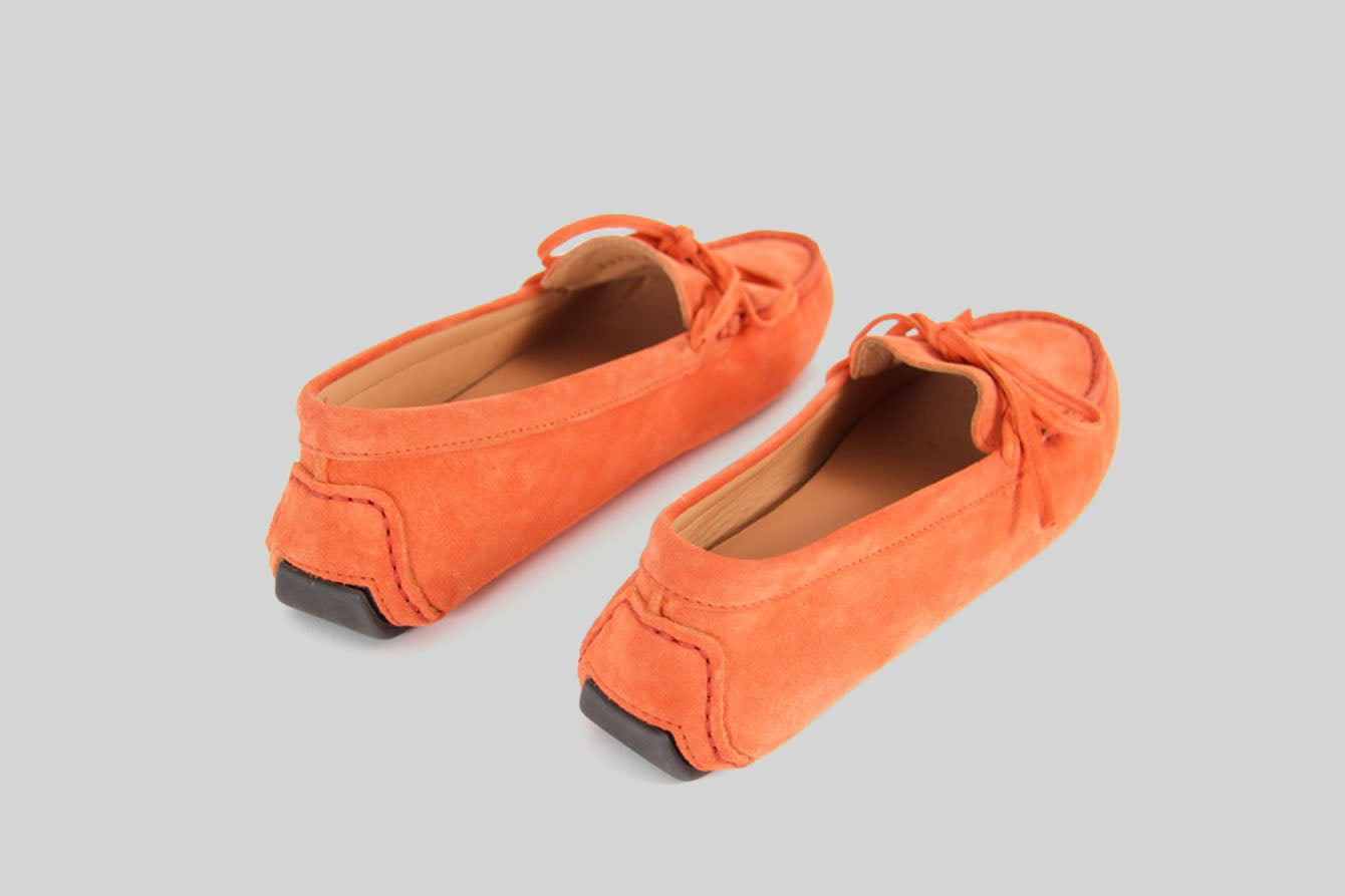 Rosalie Orange Mockasin